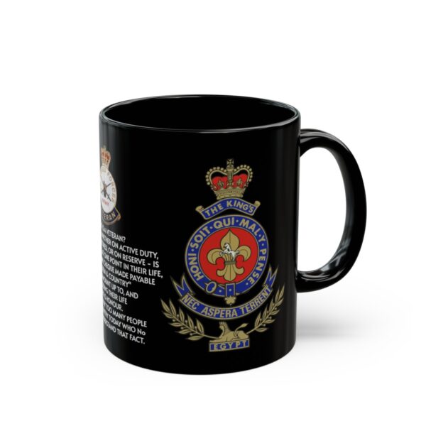 1Kings Veteran Black Mug (11oz, 15oz) - Image 6